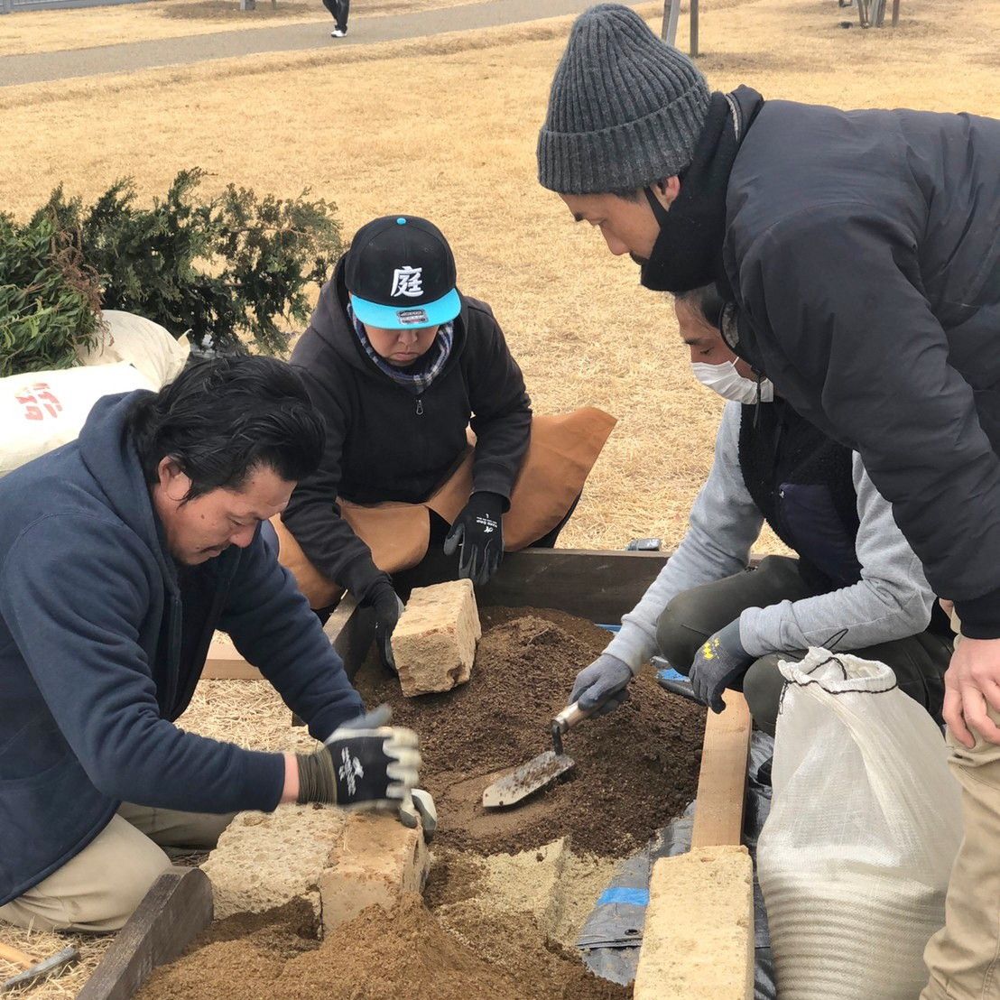 バレンタインガーデン作庭