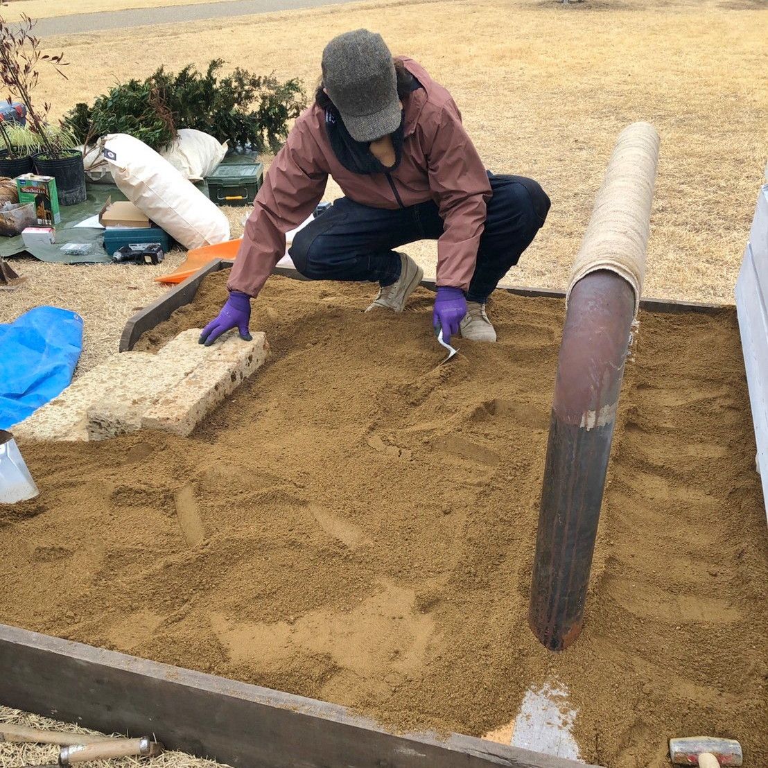 バレンタインガーデン作庭