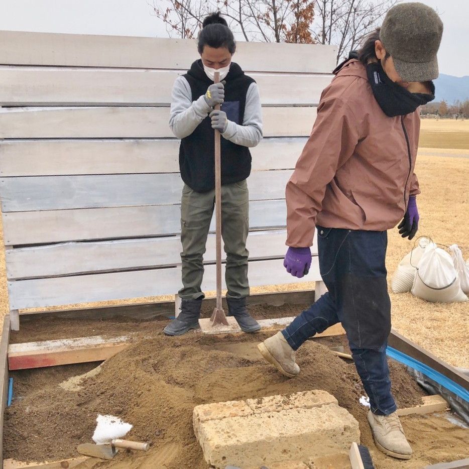 バレンタインガーデン作庭