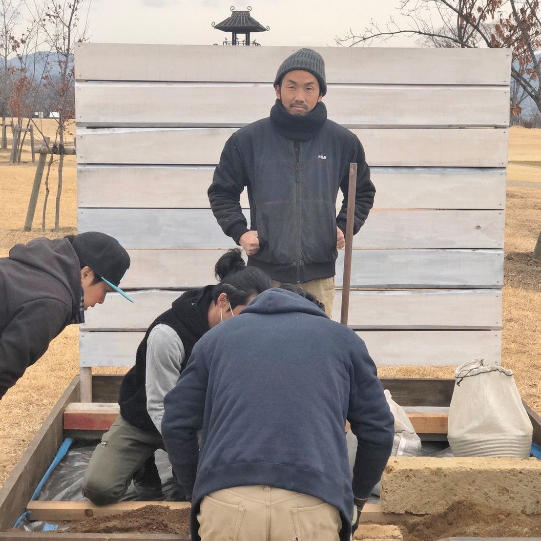 バレンタインガーデン作庭