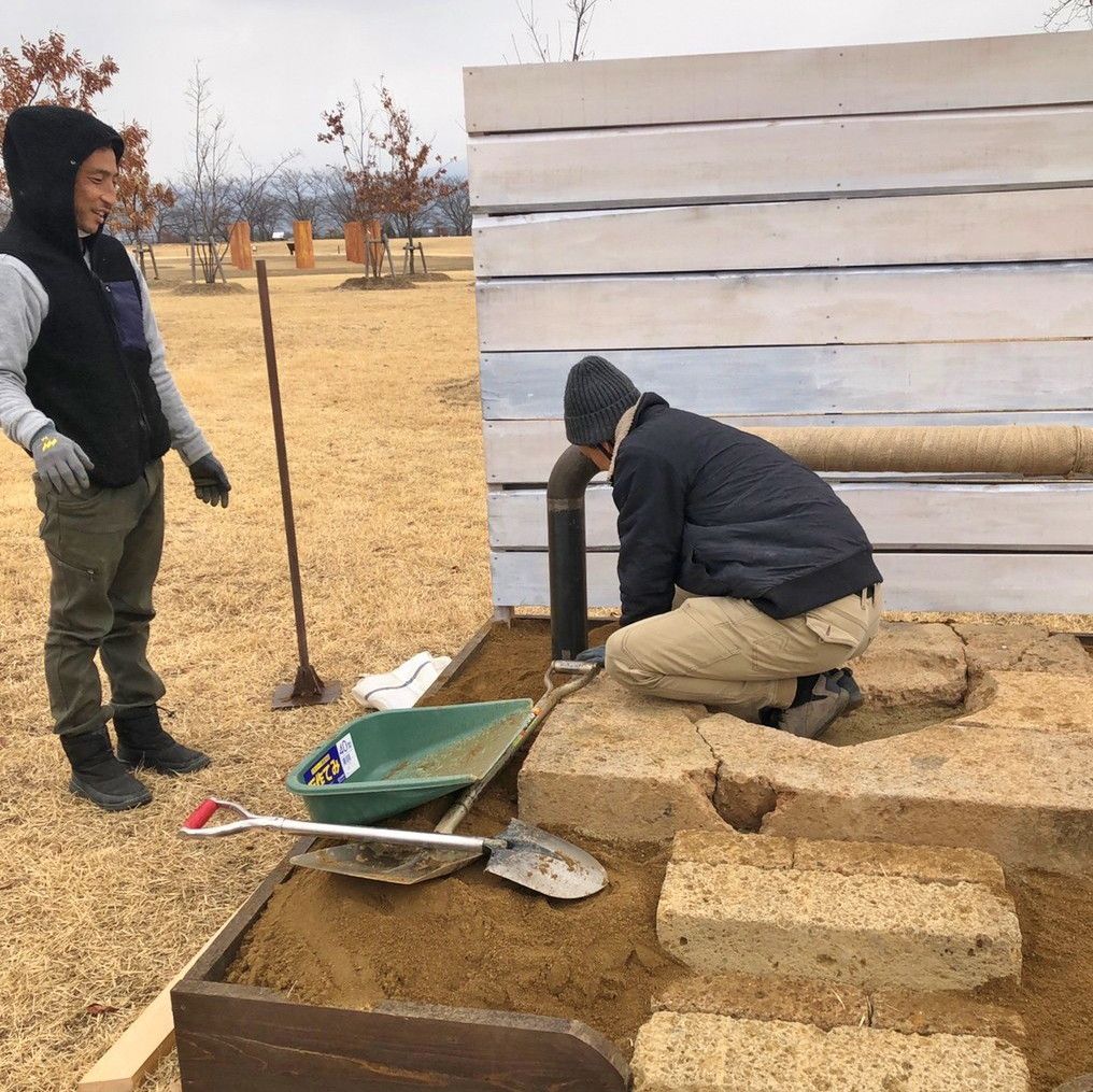 バレンタインガーデン作庭