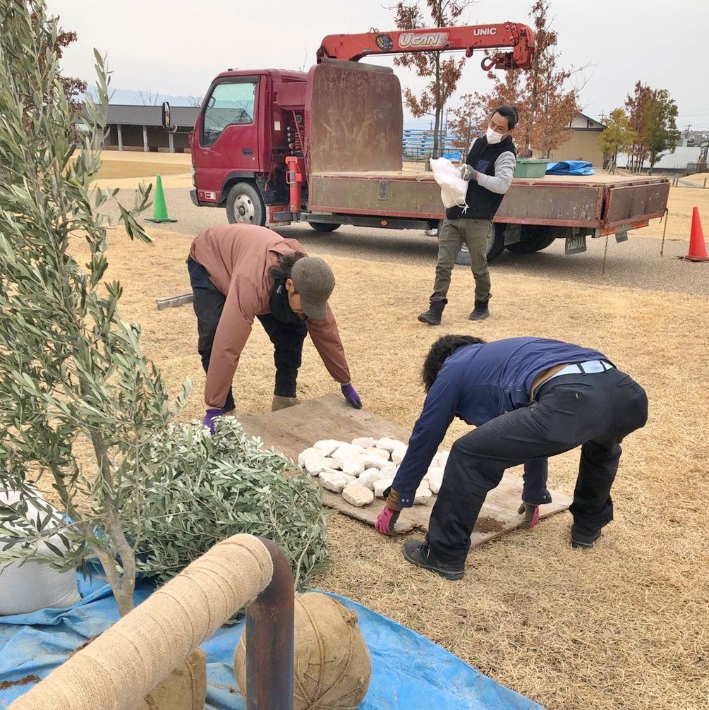 バレンタインガーデン作庭