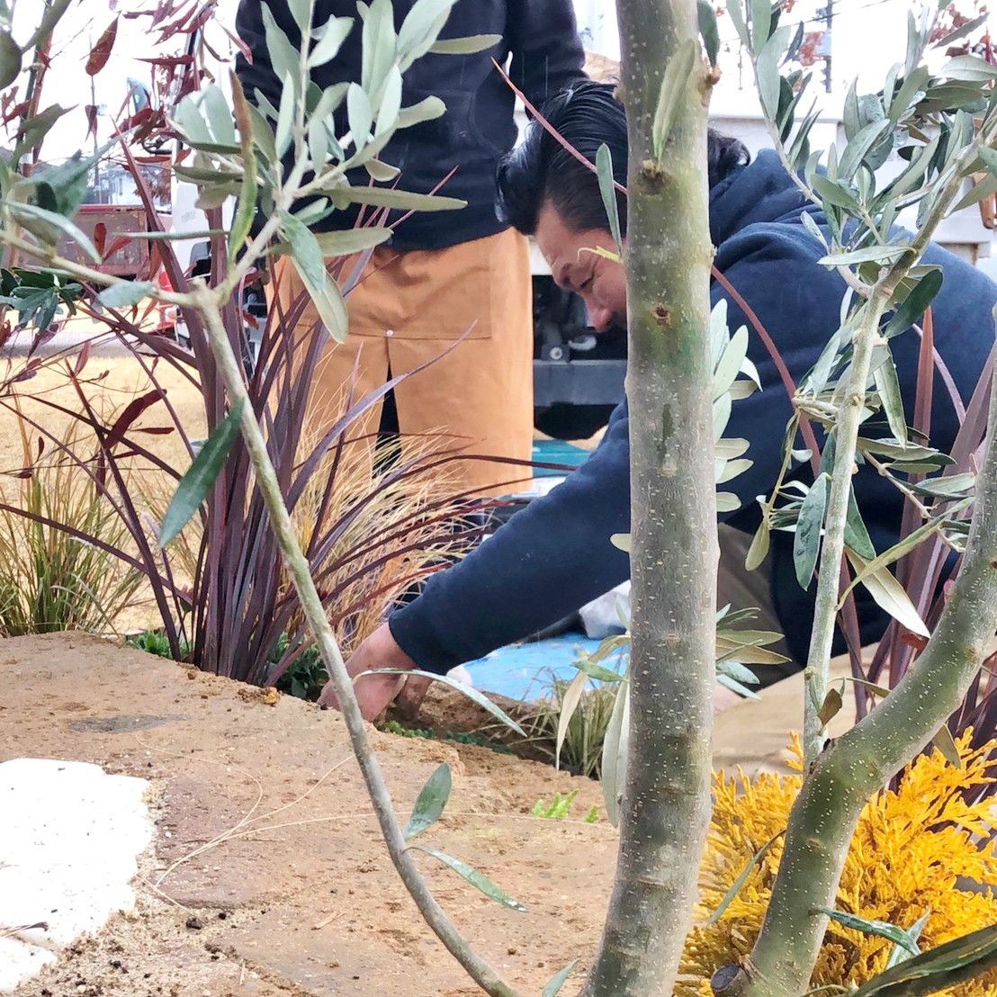 バレンタインガーデン作庭