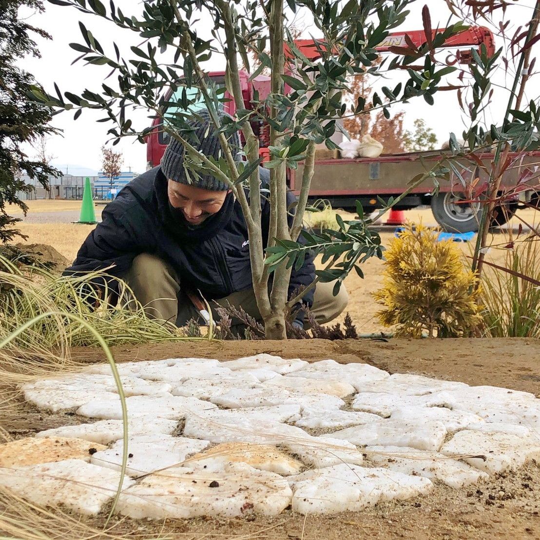 バレンタインガーデン作庭